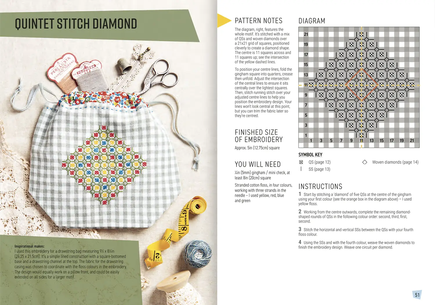 Chicken Scratch Embroidery p50-51 Chicken Scratch Embroidery p50-51