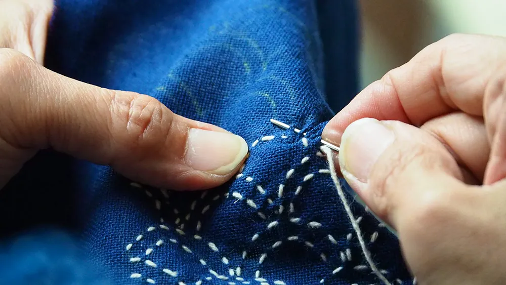 workshop closeup sewing workshop closeup sewing