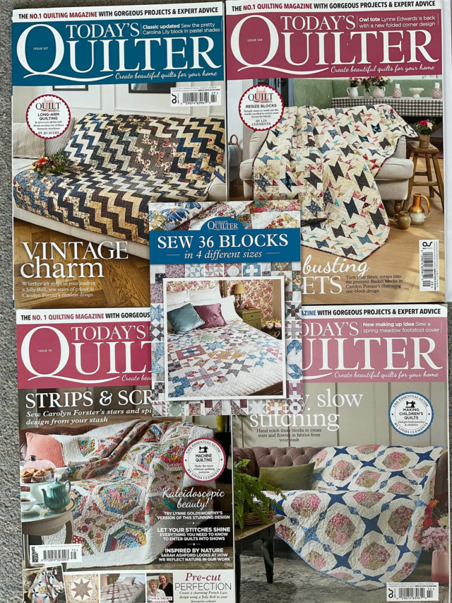 Really I cannot believe that I have been lucky enough to write patterns and have my quilts on the cover of @todaysquilter for ten years now 😆🧵🪡. And now we have a great offer to help celebrate! 

This October, we’re celebrating Today’s Quilter’s 10th birthday with our biggest subscription offer ever — enjoy up to 50% OFF an annual subscription!

That’s just £3.65 an issue, delivered straight to your door each month for a whole year of stitching inspiration.
Inside every issue, you’ll find beautiful projects, expert tips, and creative ideas to help you grow your skills and make every quilt your best yet.

But hurry — this offer is only available until the end of October!