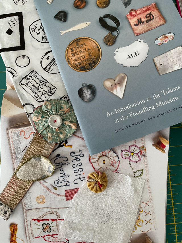 The coming together of lots of input from the last months and years! I visited the @foundlingmuseum yesterday and saw some of the tokens that have fascinated me for a long time. That and the ideas coming together for some fun slow stitched bag charms and the constant inspiration from @jessiechorley 😍🪡🧵. It’s a slow process sometimes, mentally if not physically, but the ideas seep through and come together eventually into something meaningful , for me anyway 😂. It’s the same for my quilts, lots of input and the slow seep 😂😂. #slowstitch #handstitching #handstitched #carolynforster